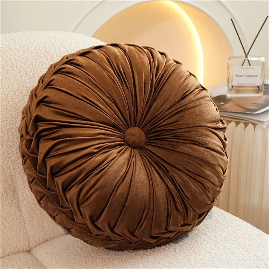 The Cloud Pillow — Velvet Round Cushion