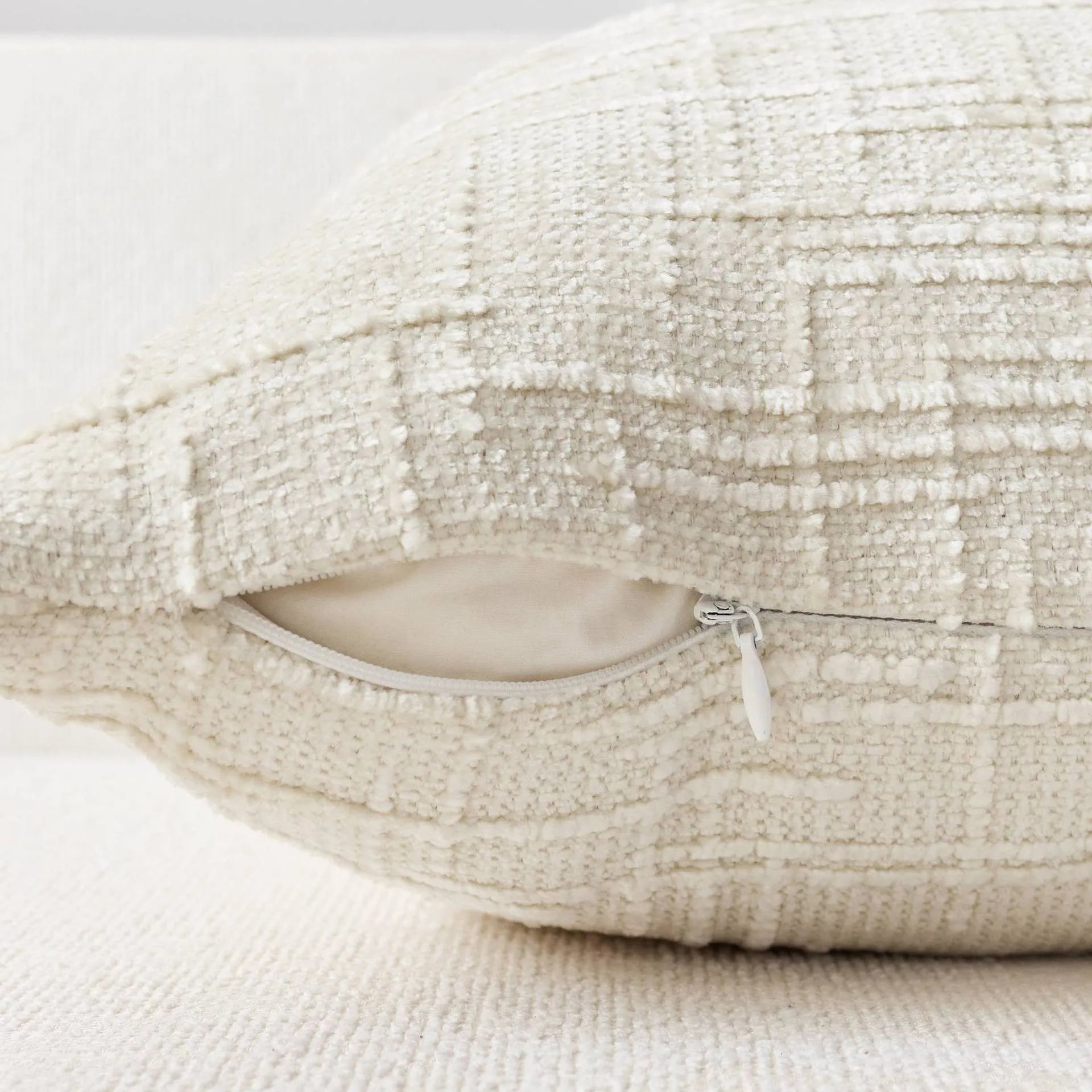 Chenille Throw Pillow Covers