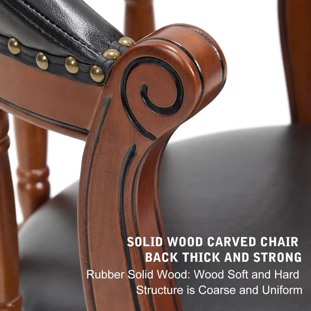 Cow Top Leather Bar Stool — 29.5" Swivel Chair with Back
