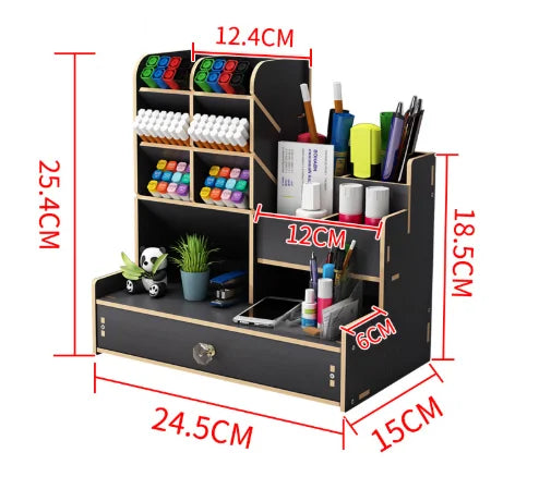 The Wooden Desk Organizer