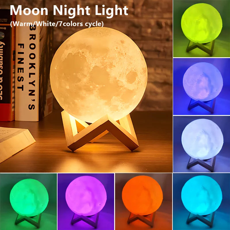 The Moon Lamp — Bedroom Ambiance Light
