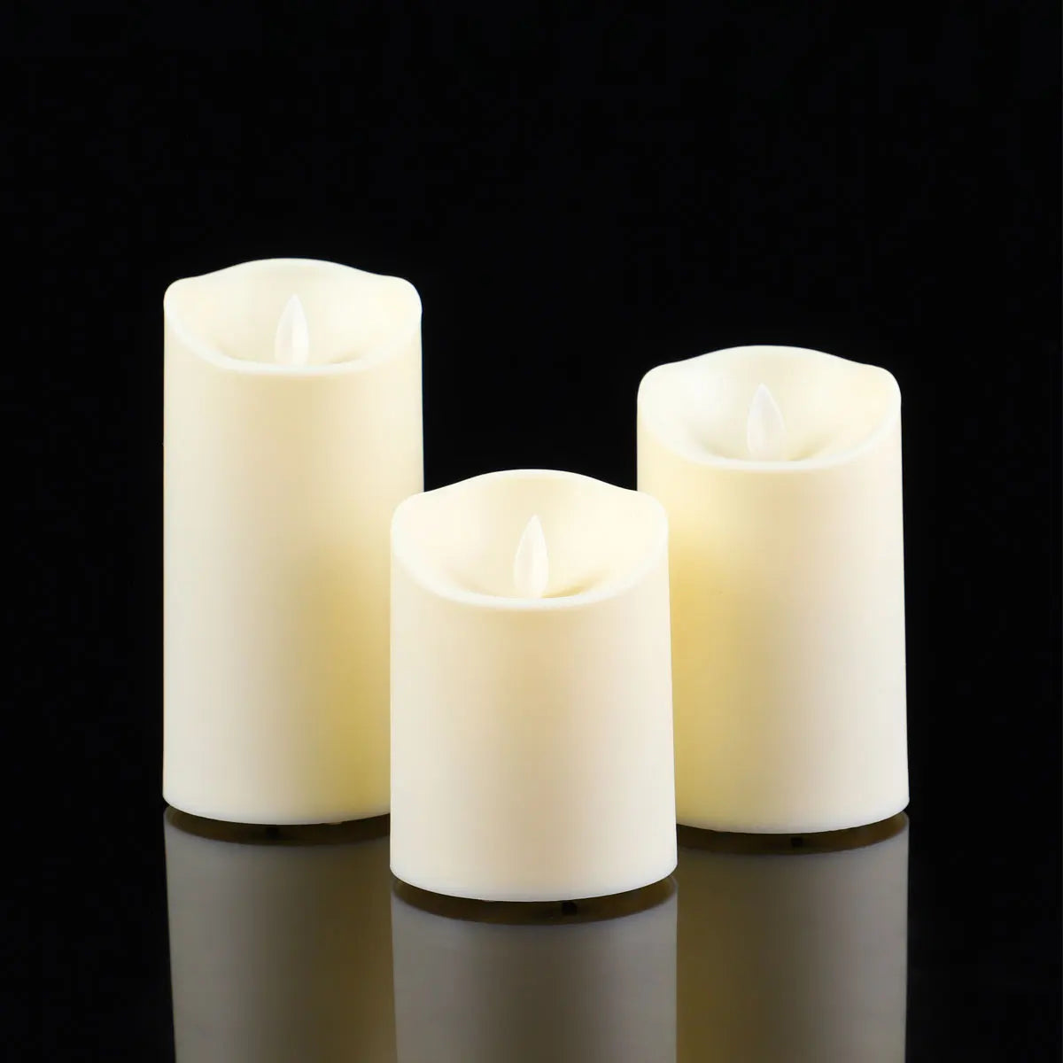 Flameless LED Candle Set — USB Rechargeable