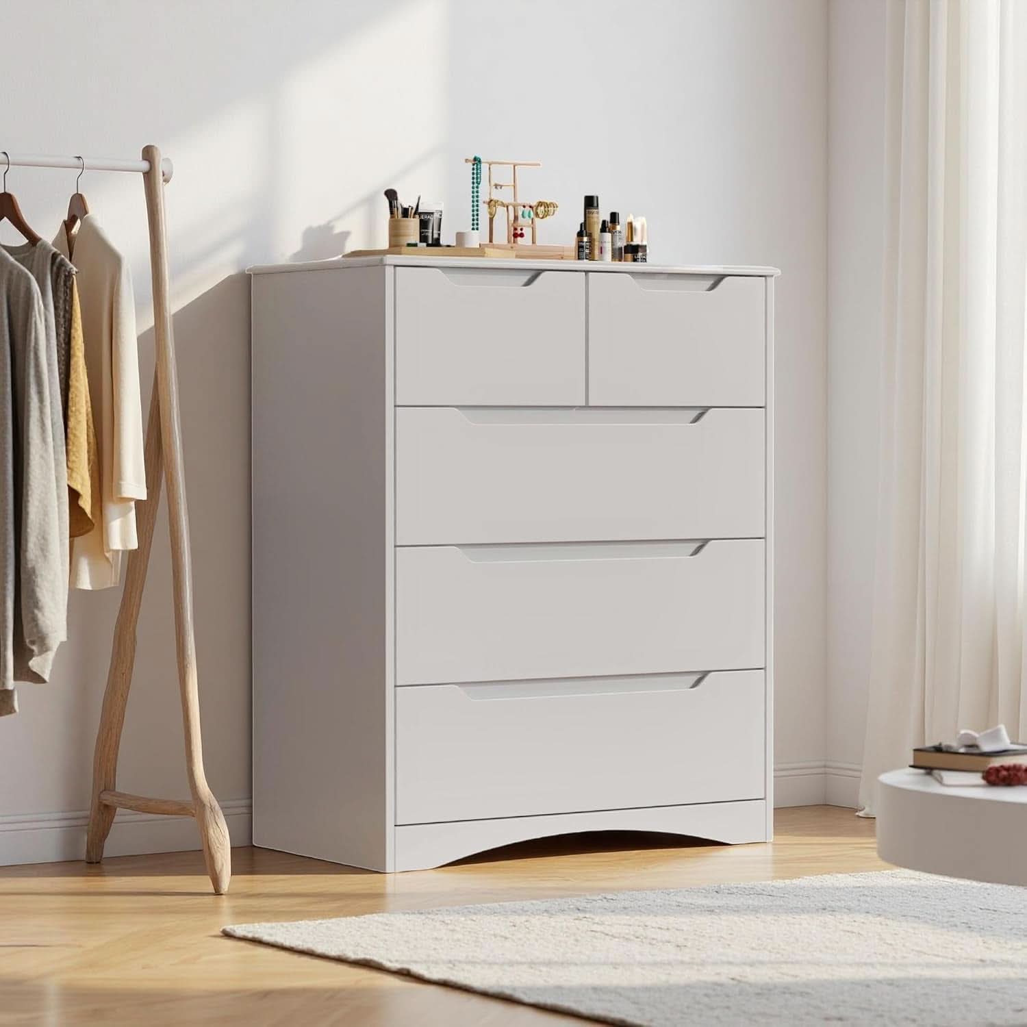 White Versatile Dresser drawer