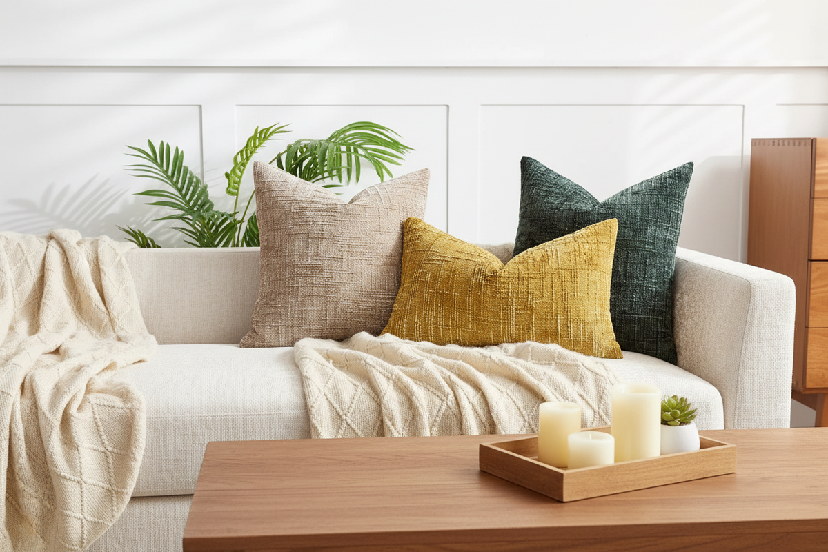 Chenille Pillow Lifestyle
