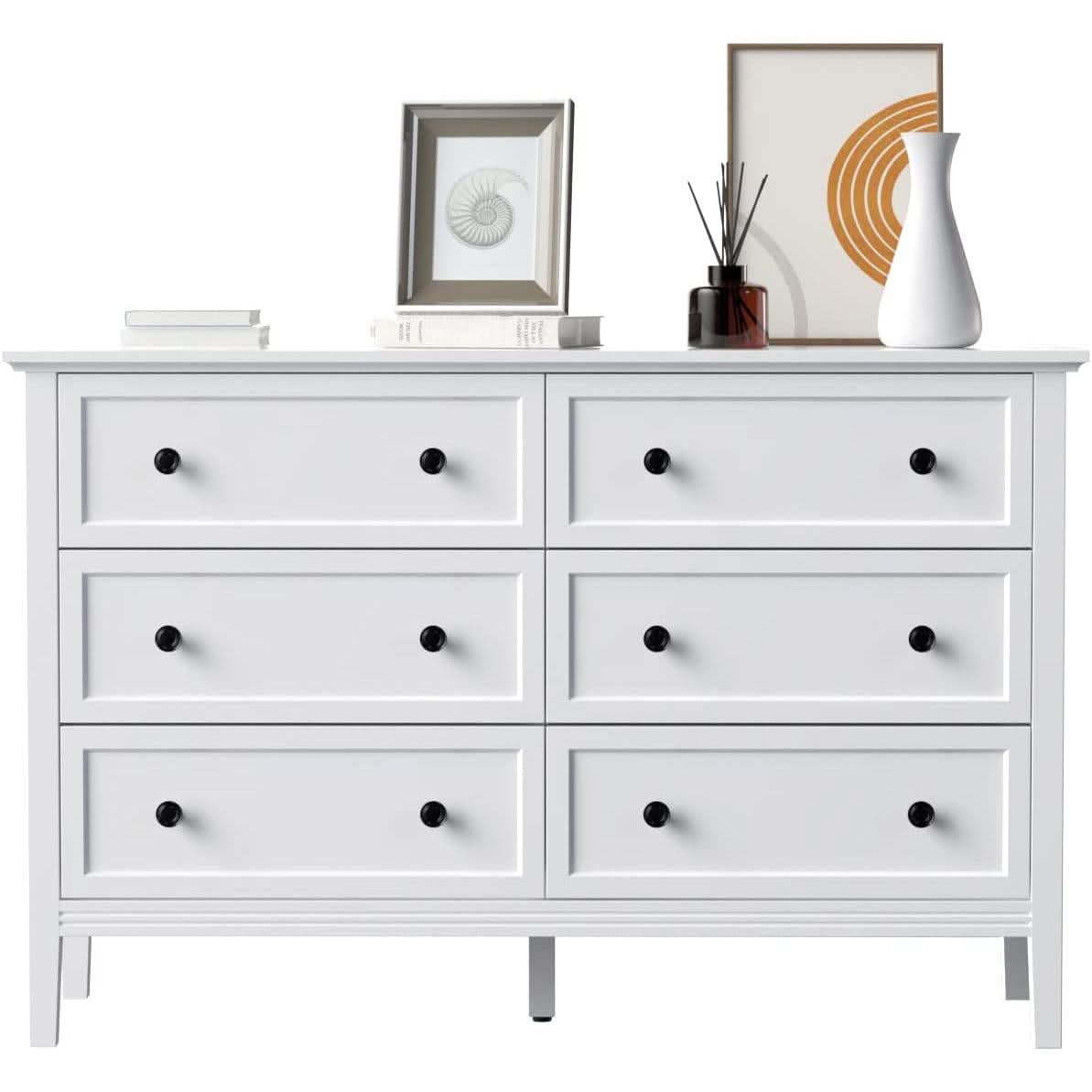 Modern White Dresser Drawer