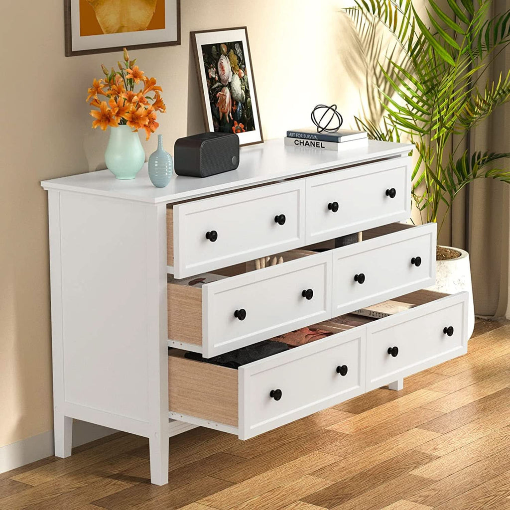 Modern White Dresser Drawer