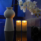 2PCS LED Flameless Candles Battery Operated Outdoor LED Lights Home Decor