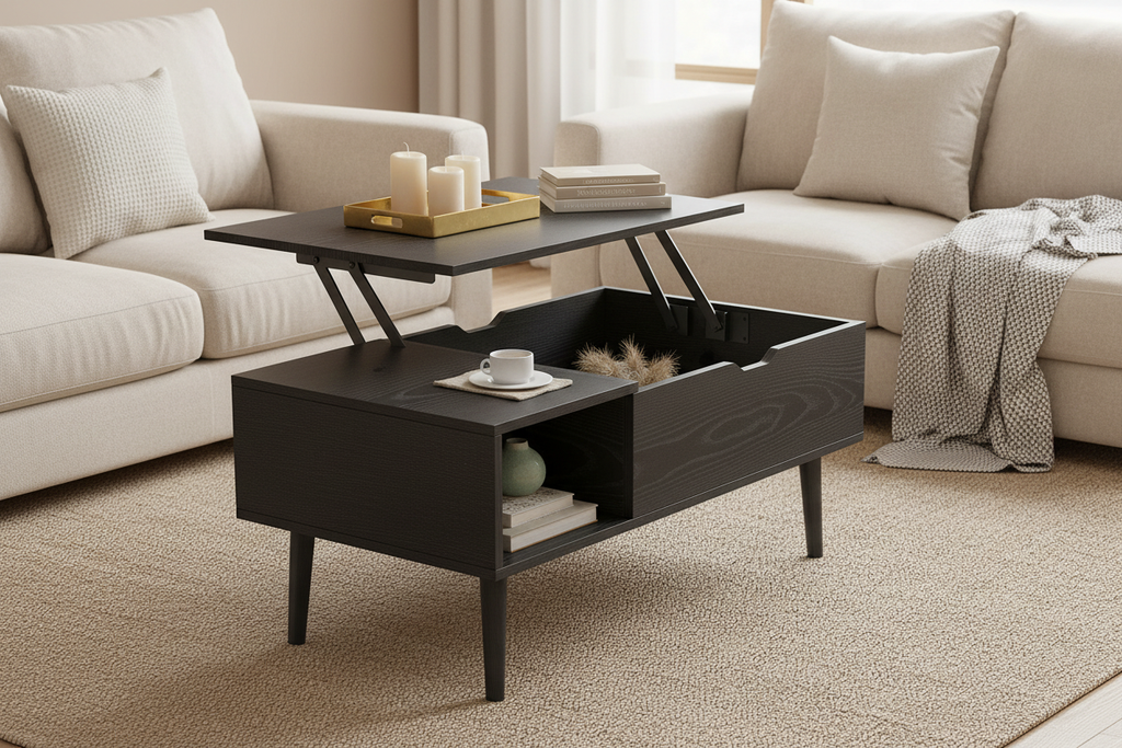 Lift-Top Coffee Table Lifestyle