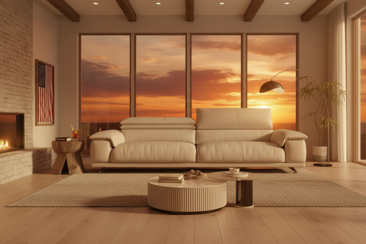 Southern Home Texas Sunset Sofa