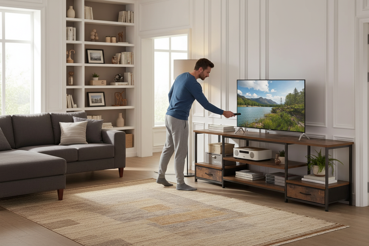 TV Stand Lifestyle